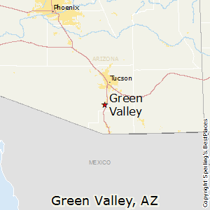 Green_Valley,Arizona Map