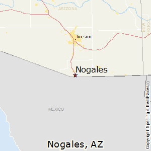 Nogales,Arizona Map