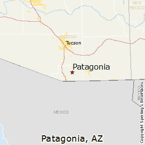 Patagonia,Arizona Map