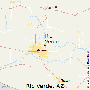 Rio_Verde,Arizona Map