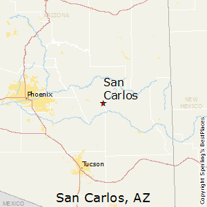 San Carlos Arizona Map Best Places To Live In San Carlos, Arizona