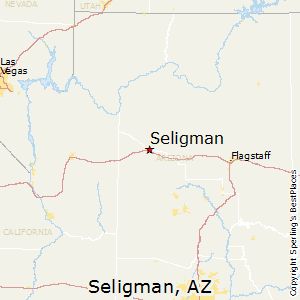 Seligman,Arizona Map