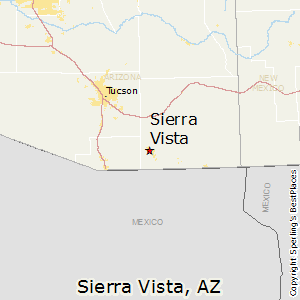 Sierra_Vista,Arizona Map