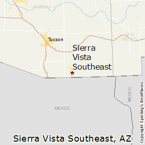Sierra_Vista_Southeast,Arizona Map