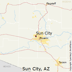 Sun_City,Arizona Map