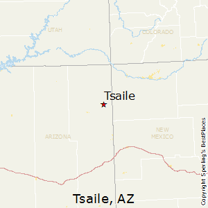Tsaile,Arizona Map