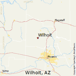 Wilhoit,Arizona Map