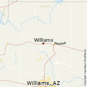 Williams,Arizona Map
