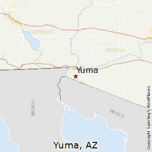 Yuma,Arizona Map