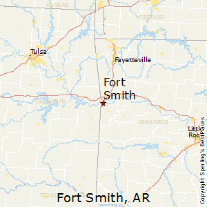 Fort_Smith,Arkansas Map