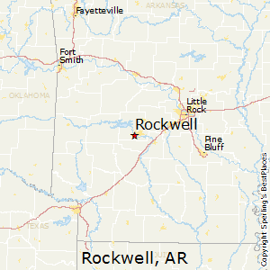 Rockwell,Arkansas Map