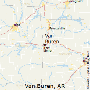 Van_Buren,Arkansas Map