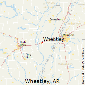 Wheatley,Arkansas Map