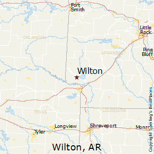Wilton,Arkansas Map