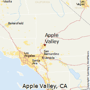 Apple_Valley,California Map