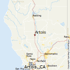 Artois,California Map