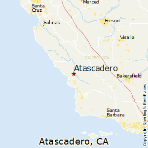 Atascadero,California Map