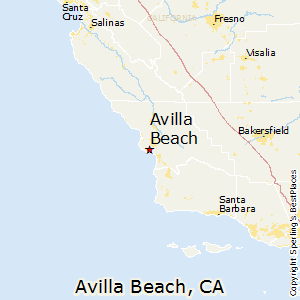 Avilla_Beach,California Map