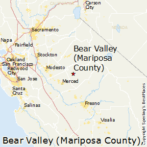 Crime in Bear Valley (Mariposa County), California