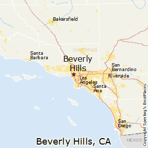 Beverly_Hills,California Map