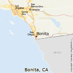 Bonita,California Map