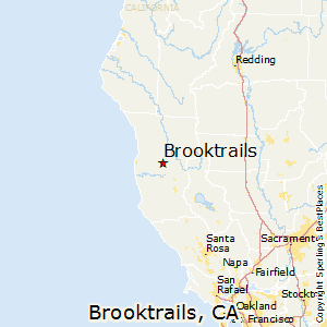 Brooktrails,California Map
