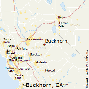 Buckhorn,California Map