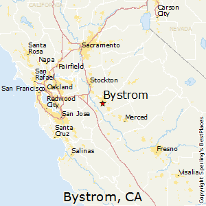 Bystrom,California Map
