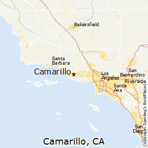 Camarillo,California Map