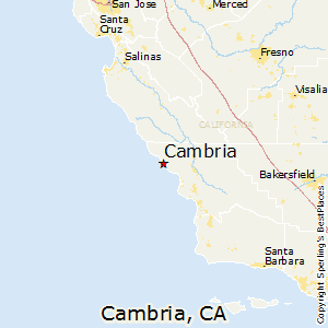 Cambria,California Map