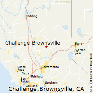 Challenge-Brownsville,California Map
