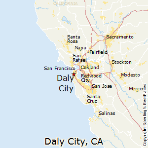 Daly_City,California Map