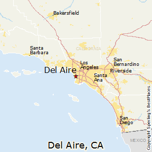 Del_Aire,California Map