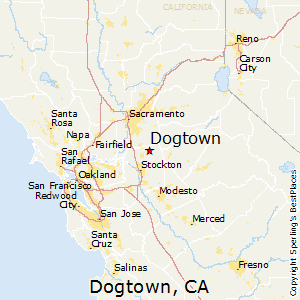 Dogtown,California Map