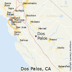 Dos_Palos,California Map