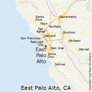 East_Palo_Alto,California Map