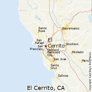 El_Cerrito,California Map