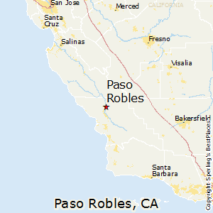 Paso_Robles,California Map