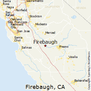 Firebaugh,California Map