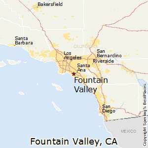 Fountain_Valley,California Map