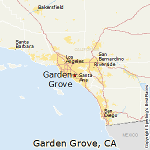 Garden_Grove,California Map