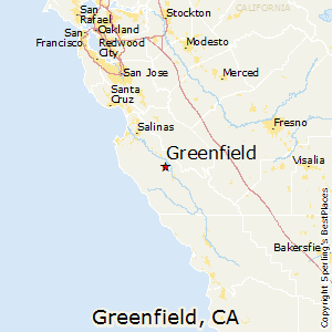 Greenfield,California Map