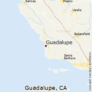 Guadalupe,California Map