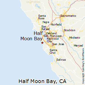 Half_Moon_Bay,California Map