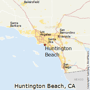Huntington_Beach,California Map