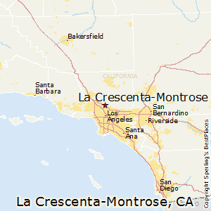 La_Crescenta-Montrose,California Map
