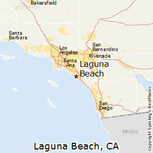 Laguna_Beach,California Map