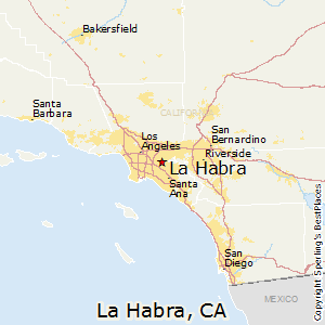 La_Habra,California Map