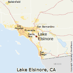 Lake_Elsinore,California Map