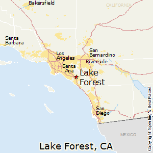 Lake_Forest,California Map